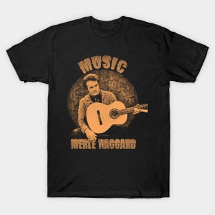 merle haggard //musician T-Shirt